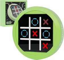 4 in 1 Tic Tac Toe Electronic Game Puzzle Portable Travel for Kids Adults