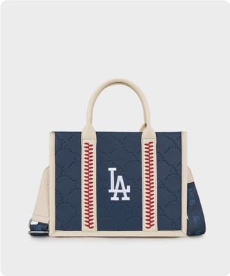 MLB Los Angeles Dodgers Tote Bag with Baseball Stitch, NWT | eBay