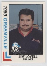 1989 Best Greenville Braves Jim Lovell #22 0j0