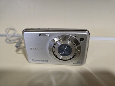 Sony Cyber-shot DSC-W220 12.1MP Digital Camera - Silver for sale