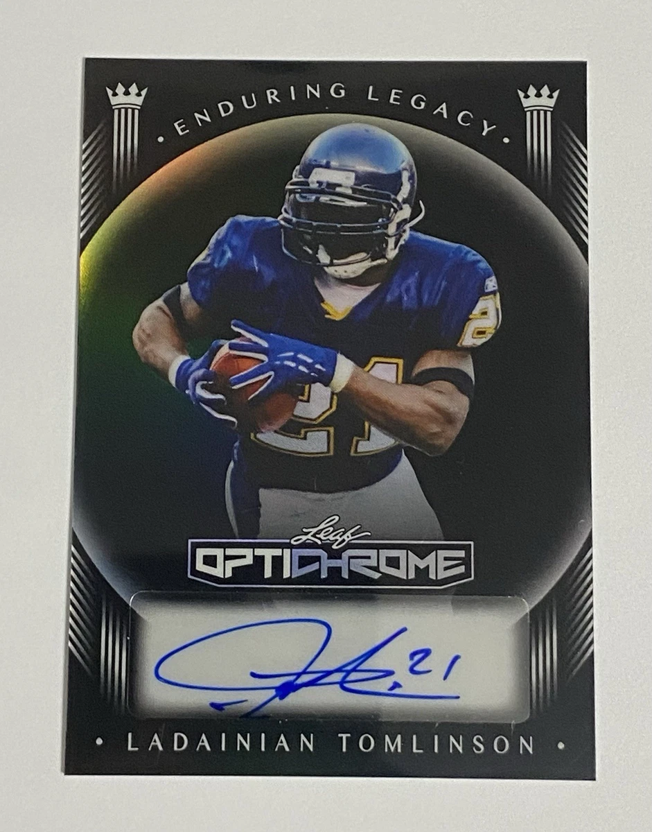 LaDainian Tomlinson Football Autographed Sports Trading Cards for