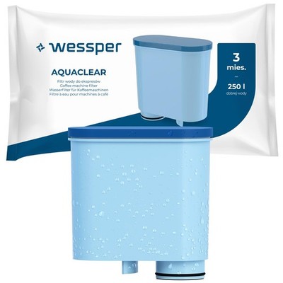 Wasserfilter für Saeco Philips Kaffeevollautomat AquaClean Wessper AquaClear 1x