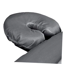 ForPro Premium Microfiber Face Rest Cover, Cool Grey, Ultra-Light, Stain and 