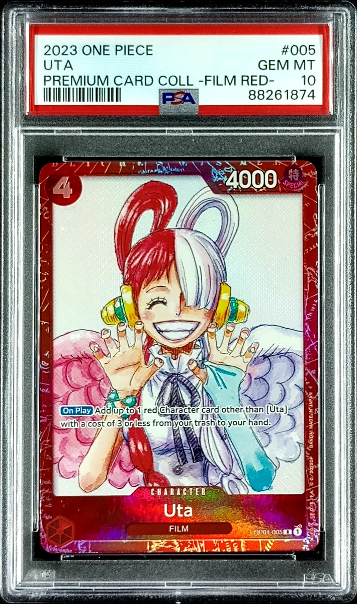 2023 ONE PIECE #005 UTA プレミアムカード 映画プロモ Uta OP01-005 One Piece Promotion Cards for sale | eBay