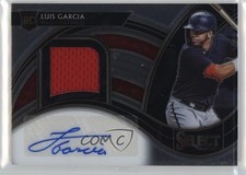 2021 Panini Select Rookie Jersey /299 Luis Garcia V #RJA-LG Auto 08rm