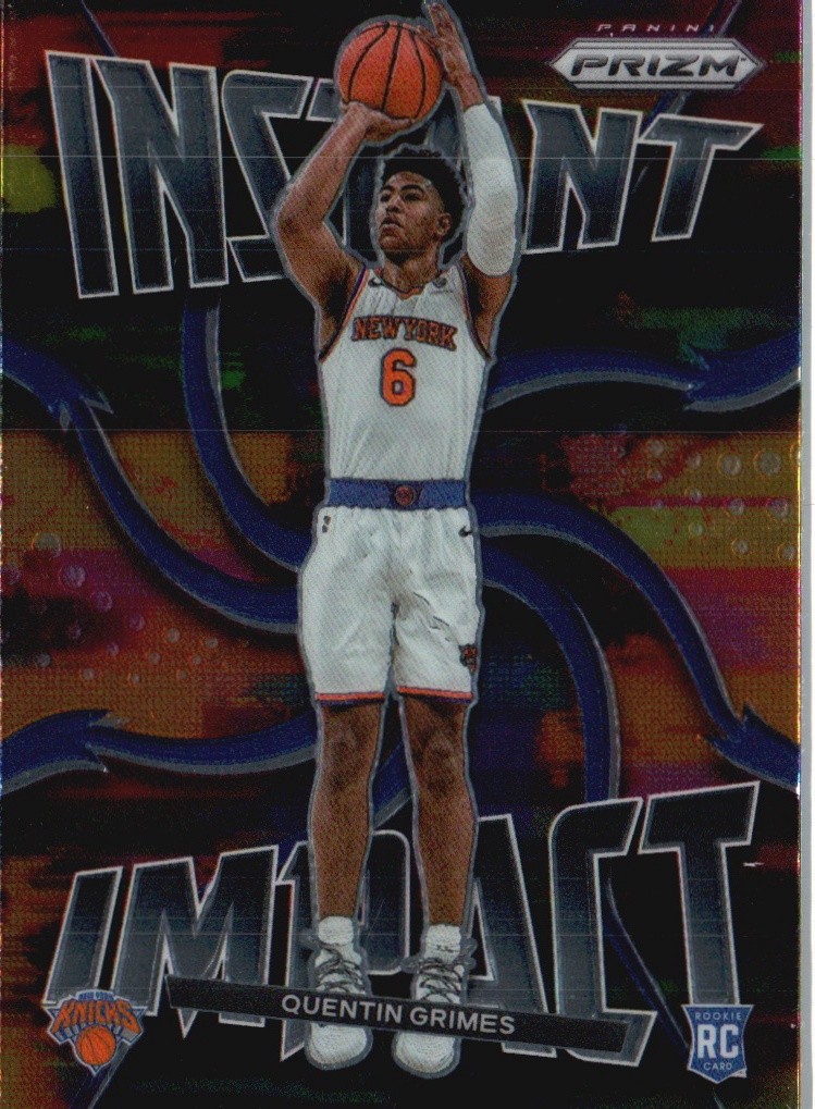 2021-22 Panini Prizm #21 Quentin Grimes Instant Impact