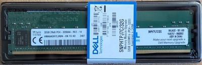 Dell Memory Upgrade - 32GB - 2RX8 DDR4 RDIMM 3200MHz - neu originalverpackt
