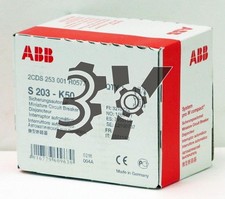 1PC ABB S203-K50 3P K 50A (2CDS253001R0577) Miniature Circuit Breaker