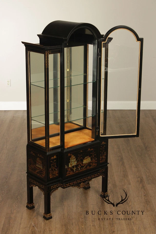 Vitrina lacada Chinoiserie Foto 3 de 4