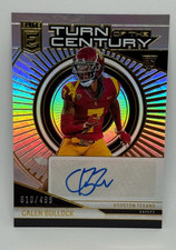 2024 Panini Donruss Elite Calen Bullock Turn Of The Century Rookie Auto /499