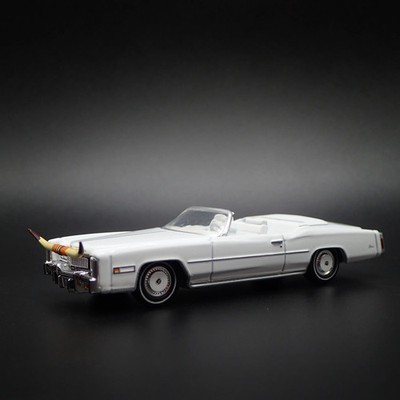 Cadillac Convertible Scale Model 782萬代社 Buy 1976 CADILLAC ELDORADO CONVERTIBLE BOSS HOGG DUKES 1:64 SCALE