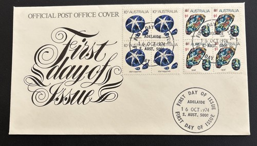 Australia FDC 1974 Gemstones