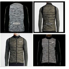 Nike Men's Aeroloft Flash Running 3M Military Green Vest 689168 325 Size M