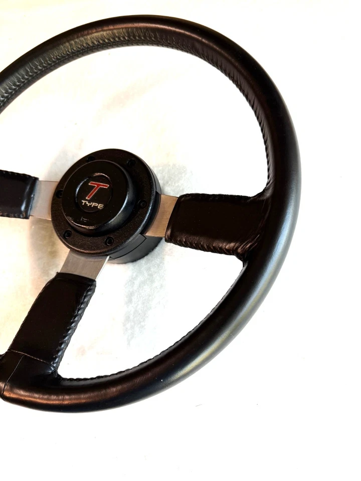 Buick Regal 1984-87 tipo T OEM cuero volante turbo B Limited Foto 4 de 4