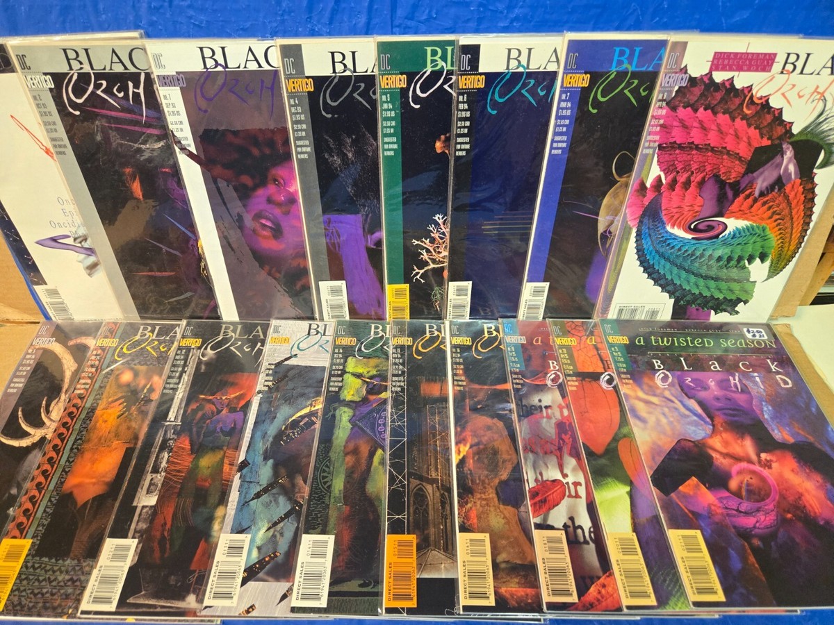 18 BLACK ORCHID DC DC/VERTIGO COMICS; 1a 1b 2 4-9 11-16 18 20 21
