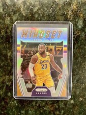2021-22 Panini Prizm LeBron James Mindset Silver Prizm #3 Los Angeles Lakers