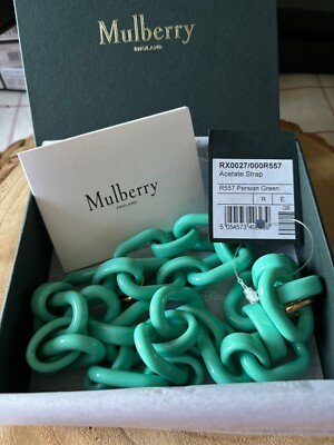 MULBERRY Taschengurt Persian Green Acetate UVP 195 