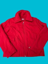 Ripcurl Women's Jacket Red Quilted Size Large Nylon