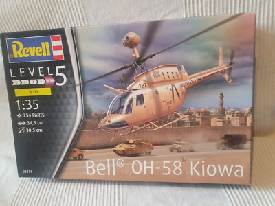 Revell Bell OH-58 Kiowa Level 5 1:35 Modellbausatz