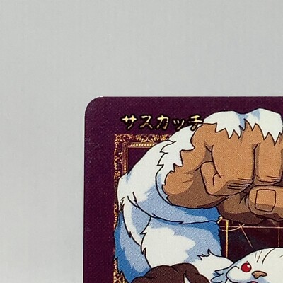 Sasquatch Vampire Savior Darkstalkers TCG Capcom Action Card Game