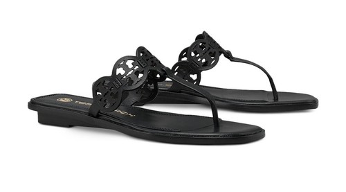 Tory Burch Women's Tiny Miller 10mm Thong Sandals | Offset Panda