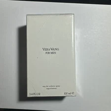 Vera Wang For Men Eau de Toilette Cologne Spray 3.4oz  NEW