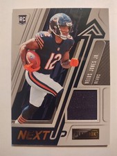 2022 Playbook Velus Jones Jr  Next Up  RC  Patch   NU-35  NFL Football...