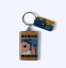 FAMILY GUY LUCITE KEYCHAIN NEW WITH DEFECTS