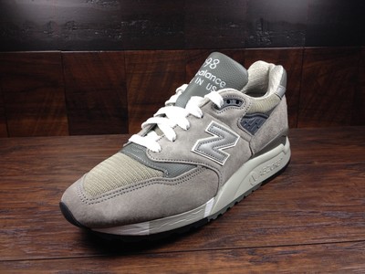 new balance 998 mens Grey