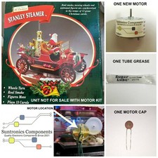 Mr Christmas Stanley Steamer -REPLACEMENT PART - MOTOR KIT unit not for sale 