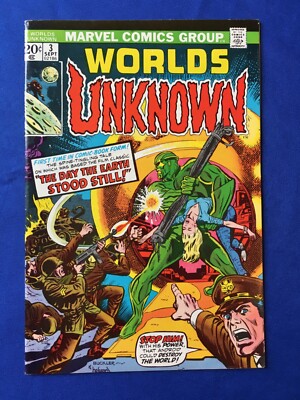 Worlds Unknown #3 VFN- (7.5) MARVEL (Vol 1 1973)