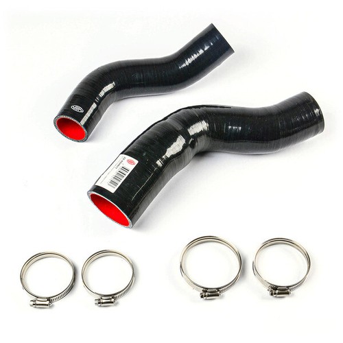 Silicon intake hoses x 2 for Mitsubishi MQ + MR TRITON 2.4L Intercooler pipe kit - Picture 2 of 3