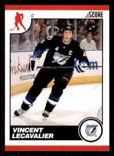 2010-11 Score #426 Vincent Lecavalier Tampa Bay Lightning
