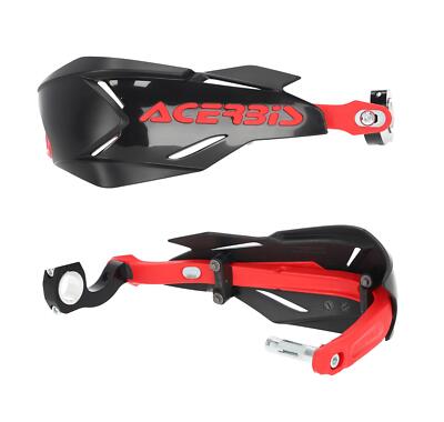 Acerbis X-Factory Schwarz Rot Handprotektoren Beta RR 390 4T 2015 - 2024