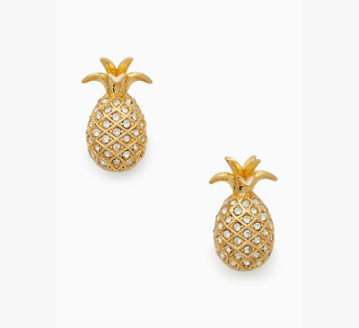 Kate Spade New York Pineapple Passion Stud Earrings