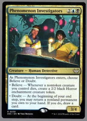 Phenomenon Investigators 0038 Non Foil Rare Duskmourn MTG Near Mint