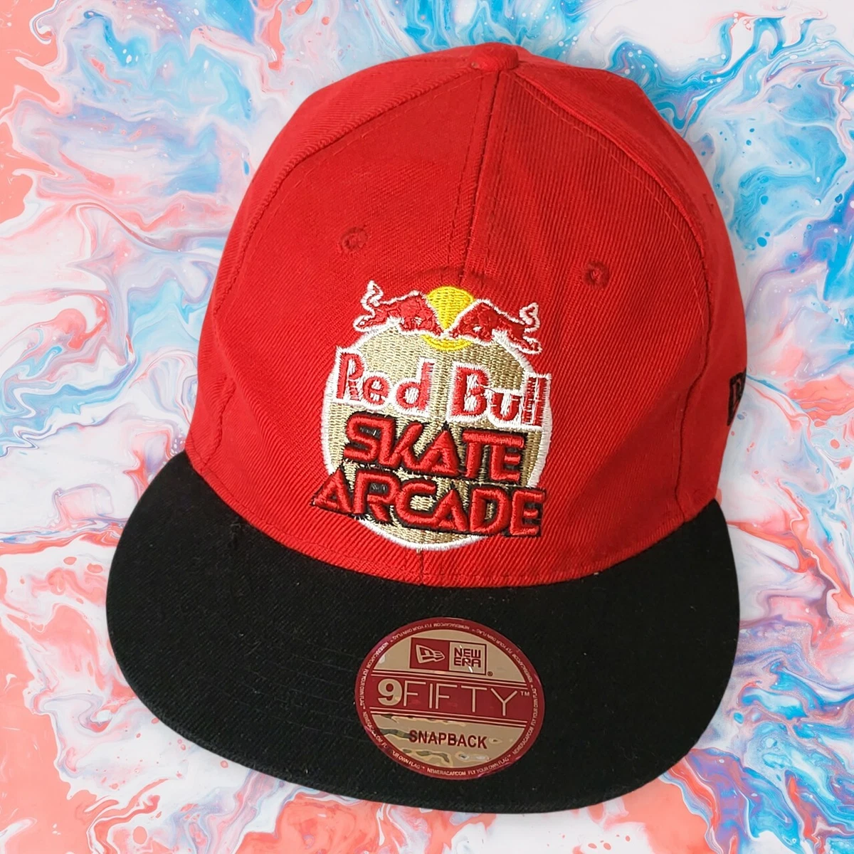 Red bull skate hat sales