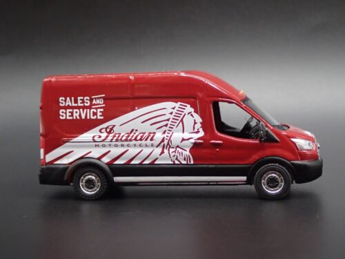 2015 15 Ford Transito Sprinter Furgone Indiano Moto 1:64 Scala Modellino Auto - Foto 4 di 8