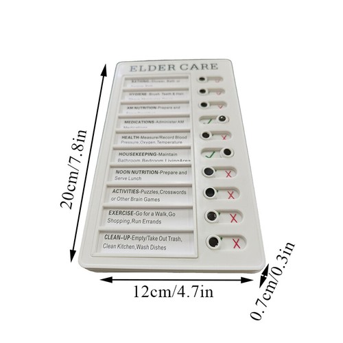 My Chores Chart Memo Board Elder Care To Do List Planner Reusable Blank Board. ` - Picture 2 of 19