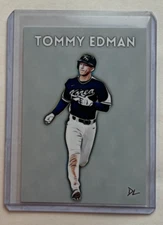 Tommy Edman Limited Edition Artist Signed "South Korea" Trading Card 2/10