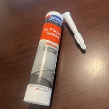 Wickes All Purpose Sealant Grey Exp 04/24 300 Ml