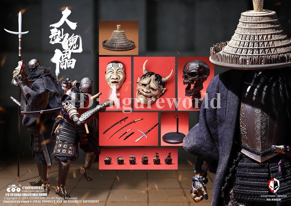 coomodel セット COOMODEL Japanese Samurai Metal ARMOR DATE MASAMUNE 1/6 FIGURE