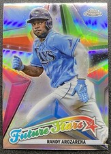 2022 Topps Chrome - Future Stars #FS-6 Randy Arozarena Tampa Rays