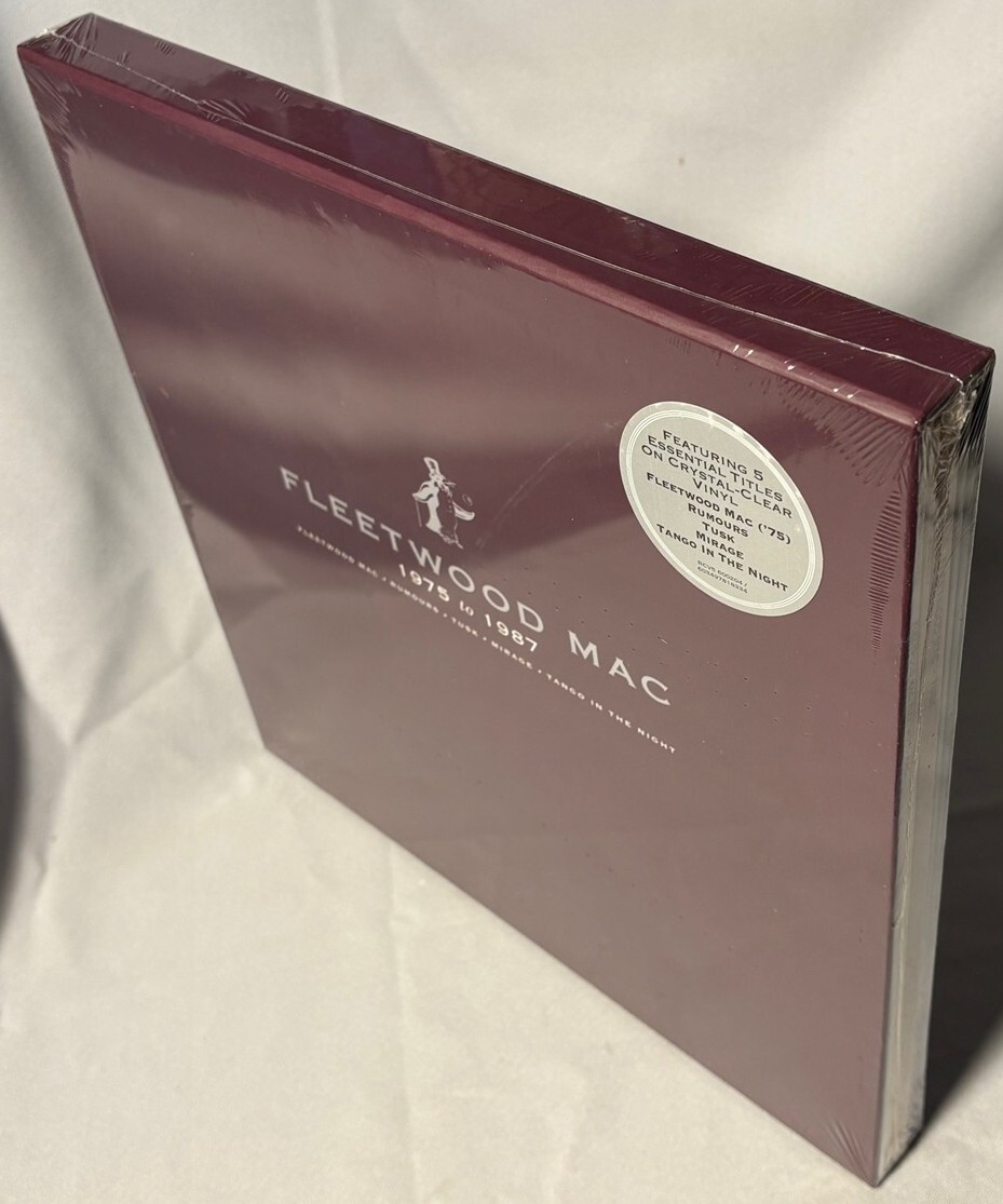 本日限定‼️Fleetwood Mac: 1975 To 1987 レコード新品 LP FLEETWOOD MAC 1975 to 1987 (5LP CLEAR Vinyl, 2025) NEW MINT
