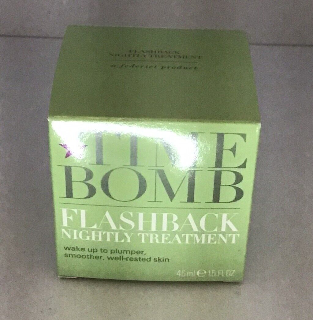 Lulu Time Bomb Flashback Nightly Treatment Cream 45ml Full Size Brand New
