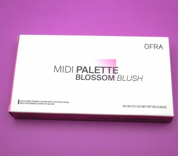 Ofra Cosmetics Blossom Blush Trio Midi Palette PINKS 9g / 0.32 Oz NEW IN BOX - Image 2 of 4