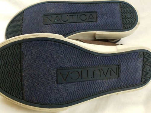 Nautica Little & Big Boys Breakwater Chukka Sneakers Brown - Picture 3 of 8