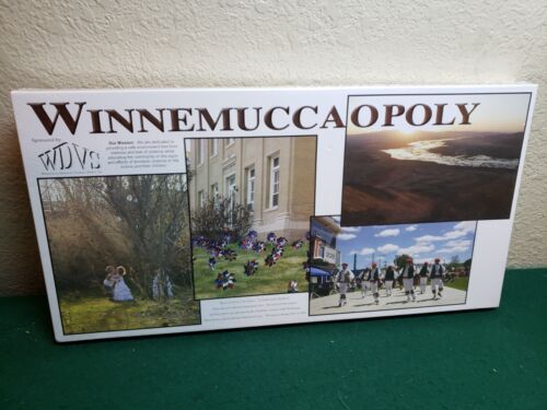 WINNEMUCCA OPOLY Board Game, Pride Dist. New, Sealed