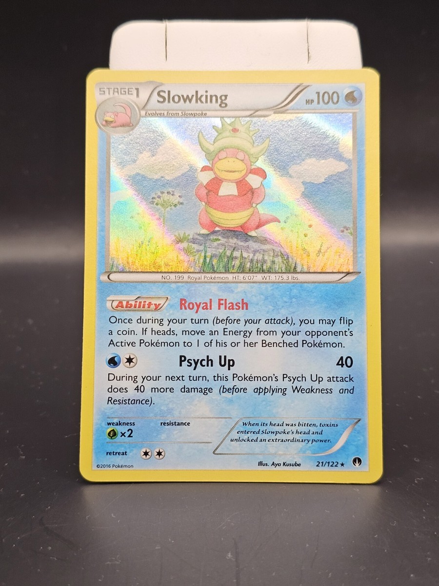 Slowking 21/122 NM Holo Rare XY Breakpoint Near Mint Pokemon TCG
