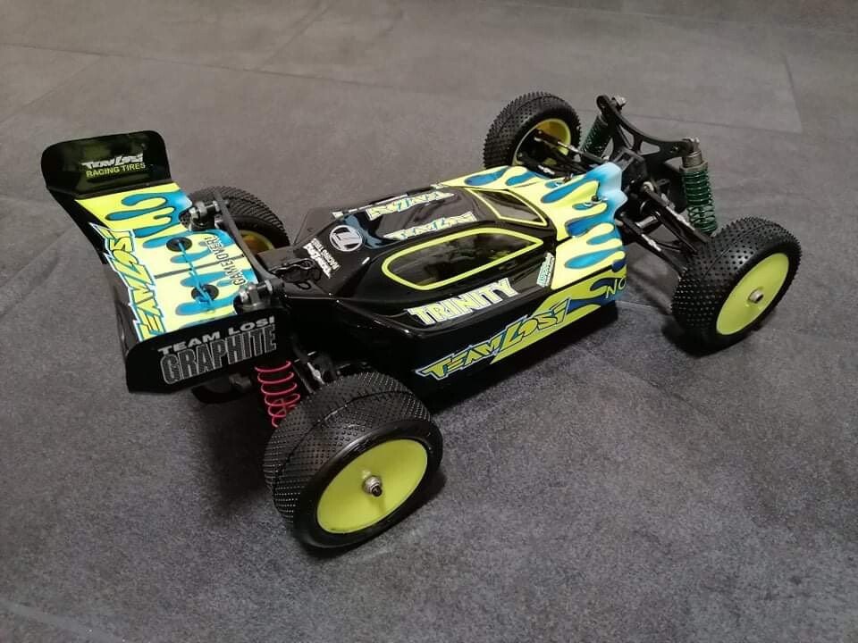 Losi Xxx4 Body Bodyshell Lexan And Wing New 1/10 Scale